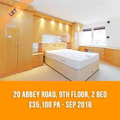 (11) 20 ABBEY ROAD, 9TH FLOOR, 2-BED £35,100 PA - SEP 16