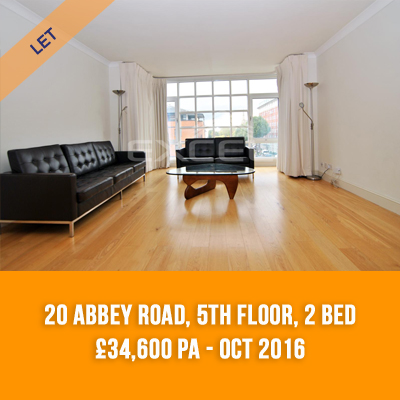 (13) 20 ABBEY ROAD, 5TH FLOOR, 2-BED £34,600 PA - OCT 16
