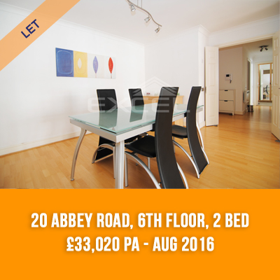 (7) 20 ABBEY ROAD, 6TH FLOOR, 2-BED £33,020 PA - AUG 16
